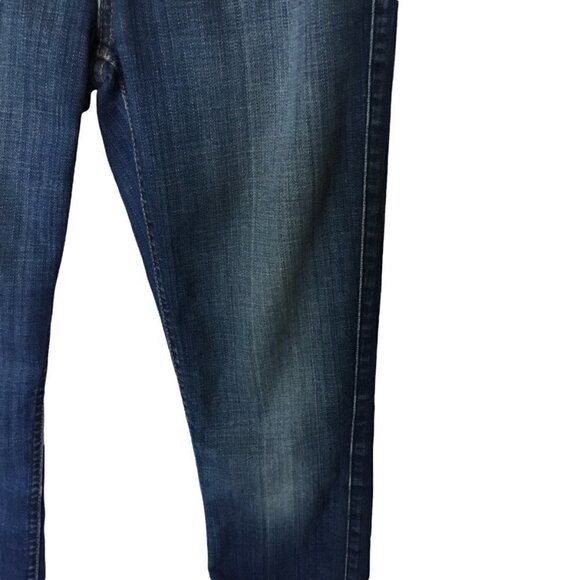 7 For All Mankind Jeans Women's Size 25 Skinny High Waist Medium Wash Stretchy - Picture 3 of 9